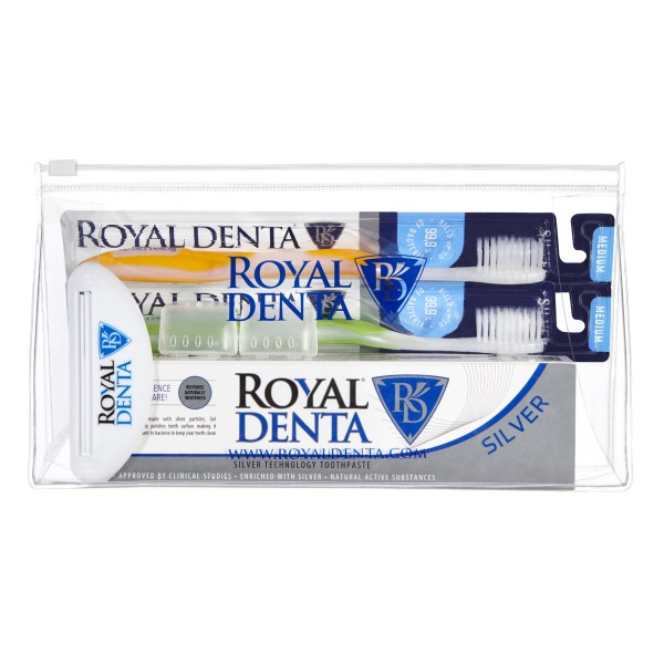 Royal Denta Silver GO Dantų priežiūros rinkinys, 1 vnt. | elvaistine.lt